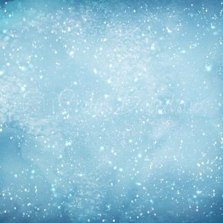 C19 Snow on Blue