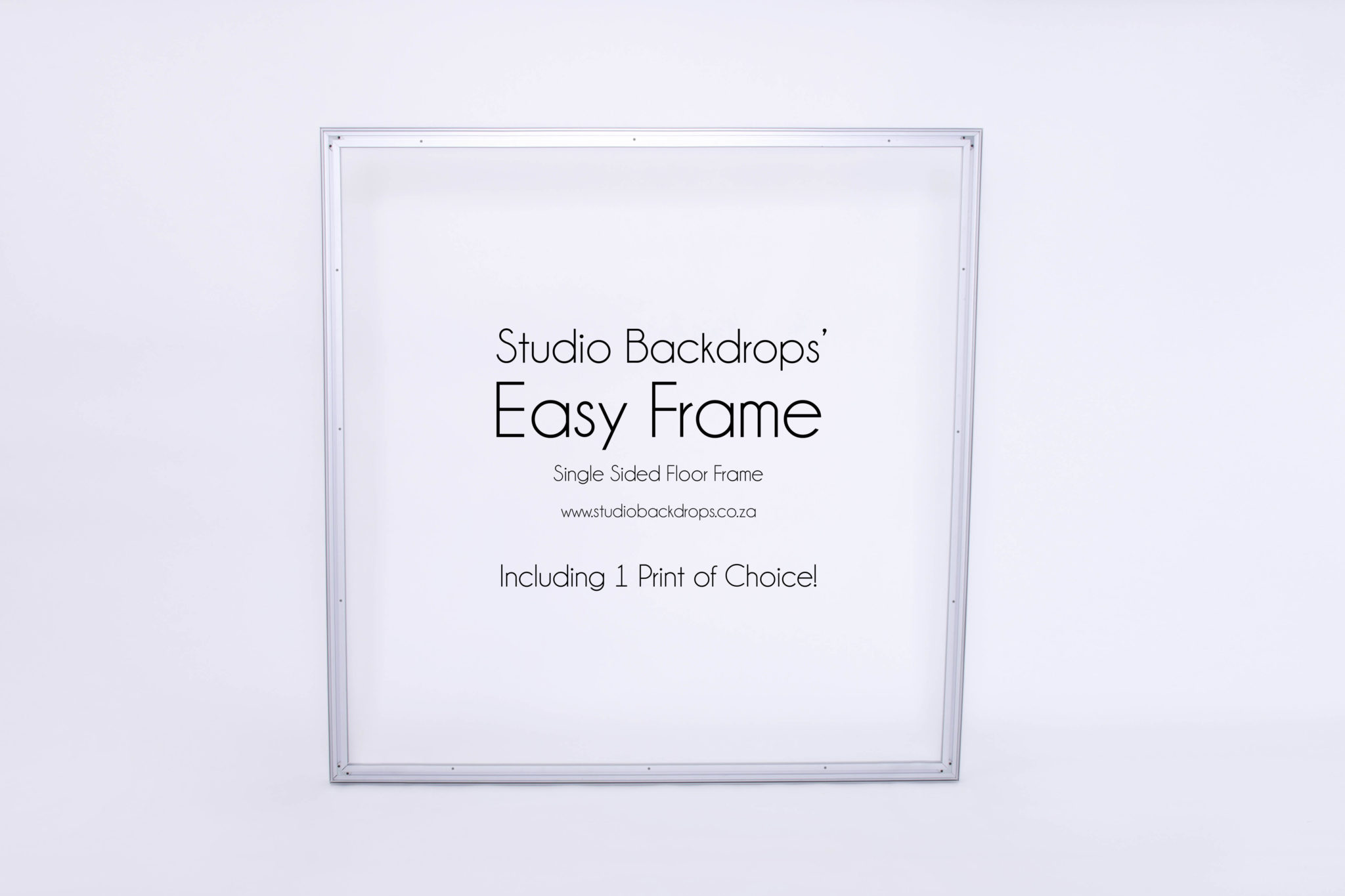 Easy Frame Single Sided Floor Frame Studio Backdrops