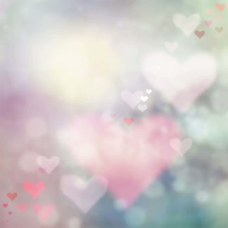 HEART10 Blurred Pastel Hearts