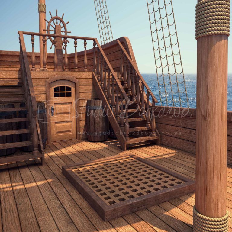 OCEAN4 Pirate Ship Deck