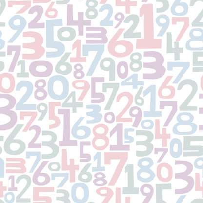 SCGO34 Pastel Numbers