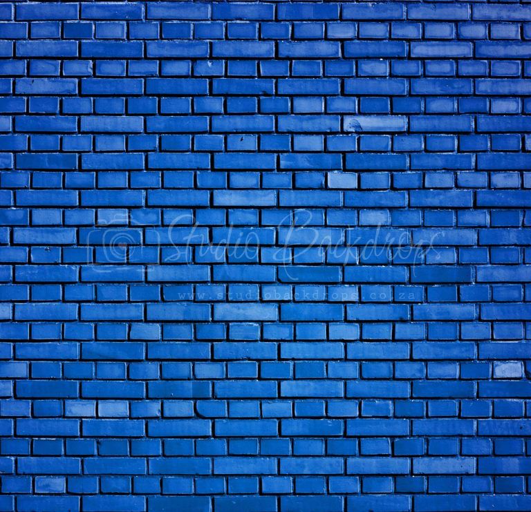 WAL08 Blue Brick Wall