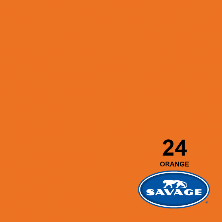 Savage Seamless Paper 24 Orange