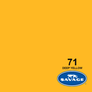 Savage Seamless Paper Deep 71 Yellow