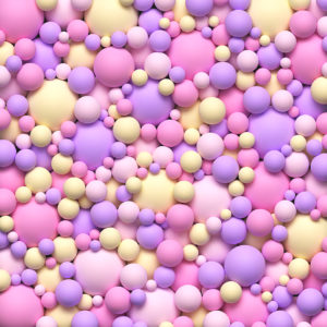 FUN102 Pink Yellow and Purple Balls