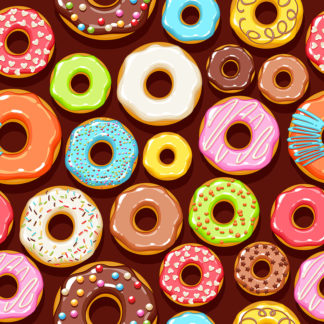 FUN26 Colourful Donuts