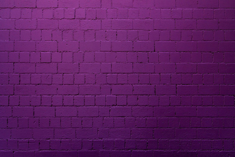 WALL24 Purple Brick Wall