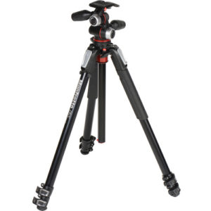 Manfrotto 055 Alu Tripod with 3-Way Pan Tilt