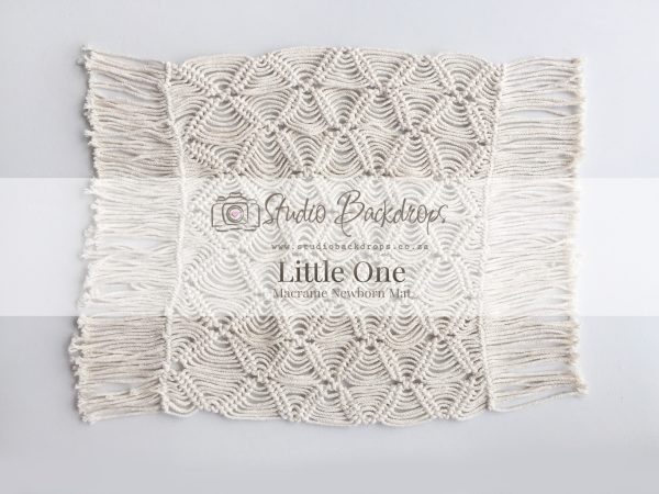 Studio Backdrops Little One Macrame Mat