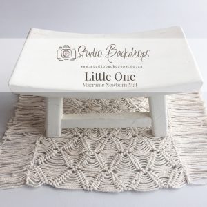 Studio Backdrops Little One Macrame Mat Display Sample