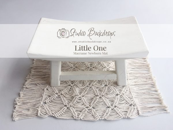 Studio Backdrops Little One Macrame Mat Display Sample