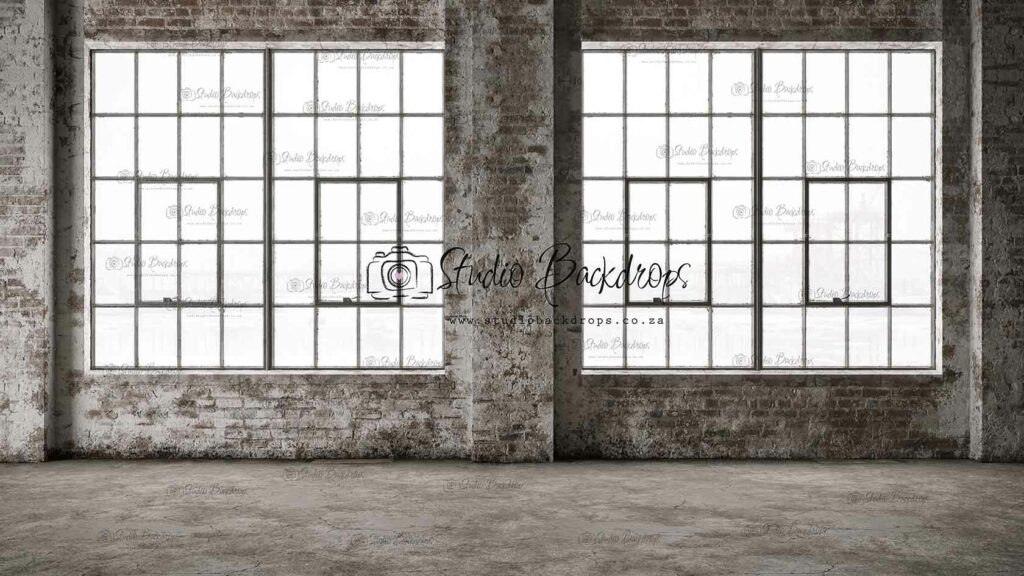 WALL45 Industrial Window – Studio Backdrops