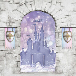 PRESCHO028 Purple Princess Castle