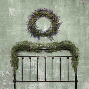 C107 Rustic Lavender Headboard SQ