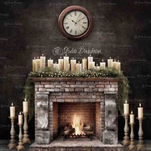 C116 Late Night Fireplace