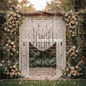 FLORAL17 Macrame Arch