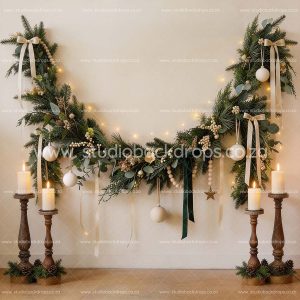 C147 Dark Green Garland